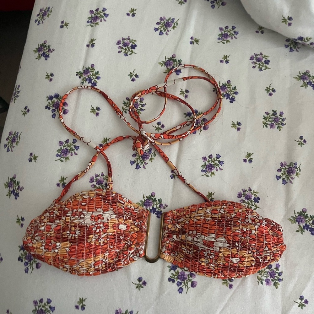 Colorful Strapless Bikini Tops